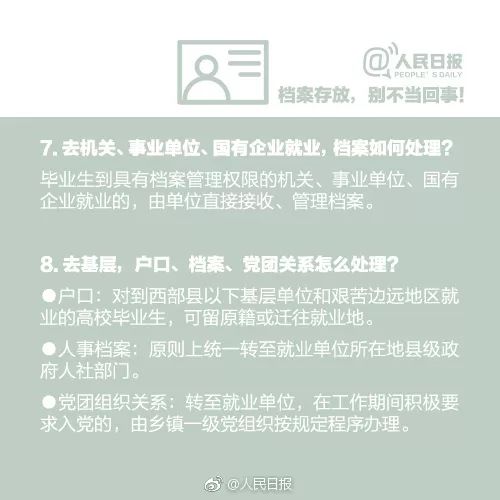 離校3大要緊事：檔案+戶口+租房！