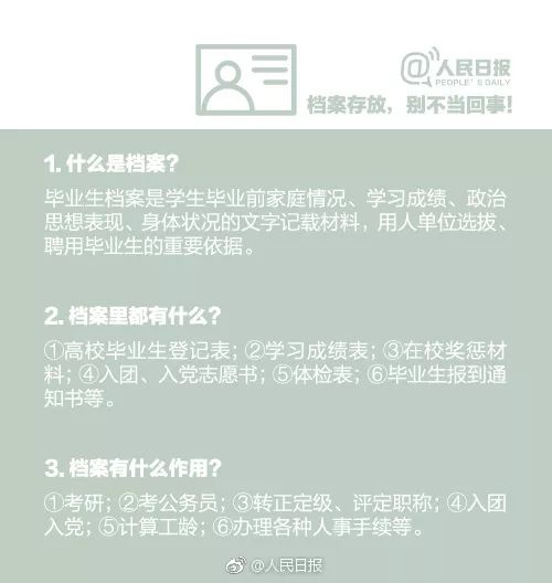 離校3大要緊事：檔案+戶口+租房！